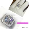 Wedding Rings Jewellery Jewelry 925 Silver Gemstone For Women Alexandrite Ring Cubic Zirconia Blue Opal Gold Diamond Worl