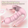 NXY Sex Vibratory 3 w 1 Licks Wibrator ssący Erotyczne 10-tryb Wibrujący Anal Vagina Clitoris Stymulator Wearable Doustne Tong Gry dla kobiet 1109