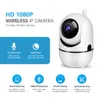 Auto Track 1080p Camera Surveillance Security Monitor WiFi Wireless Mini Smart Alarm CCTV Inomhus Kamera Baby Monitorer