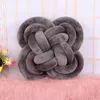 Cushion/Decorative Pillow Knot Ball Hand-woven Square Cushion Throw Knotted For Home Sofa Decoration Party Decor
