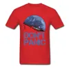 Nouveauté Occupy Earth SpaceX Starman T Shirt Homme 100% Coton Elon Musk Space X T-Shirt Summer Camiseta Mens Tshirt Don't Panic 210409