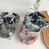 Nieuwe Mode Parels Haarband Brede Kant Cent Knoop Hoofdband Voor Vrouwen Casual Tulband Meisjes Haaraccessoires Groothandel