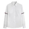 Mulheres JK Uniformes da High School Top Estudantes Estilo de Harajuku Estilo Preppy Plus Size Branco Camisa Blusa Blusa Blusas Blusas Camisas