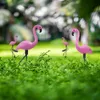 LED Bird Lamp Flamingo Solar Power Light Outdoor Fence Light Courtyard Garden Solar Led Lamp Waterproof Outside Deco Solar Light6167761