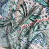 Vintage Summer Scarves 90 * 90 cm 100% Natural * Mulberry Ręcznie walcowane krawędzie 100% Szalik Jedwabny Szal