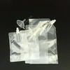 Clear Drink Pouches Bags 250ml - 500ml Stand-up Plastic Drinking Bag with holder Reclosable Heat-Proof Water bottles DAW81