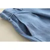 Dorywczo Hight Waist Bow Mite Sashes Denim Szerokie spodnie nogi kostka Długość Niebieskie Kobiety Vintage Dżinsy Femme Luźne Spodnie Jean 210429