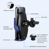 Automatyczne mocowanie 15W Fast Qi Car Wireless Charger do iPhone 12 11 XS XR X 8 Samsung S21 S20 S10 Powietrza Powietrza Uchwyt telefonu