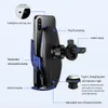 Automatic Clamping 15W Fast Qi Car Wireless Charger for iPhone 12 11 XS XR X 8 Samsung S21 S20 S10 Air Vent Mount Phone Holder