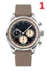 2021 Высококачественные мужские роскошные часы Six Stitches Series All Dials Work Mens Quartz Watch Top Brand Clock Round Shape Fashion подарок 222c
