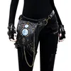 Waist Bags Unisex Steampunk Bag Steam Punk Retro Rock Gothic Goth Shoulder Packs Victorian Chain Drop Leg Thigh Holster