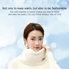 Winter-Kälteschutz-Gesichtsmaske mit Plüsch und dick, für Männer und Frauen gleicher Art von Fahrschutz, warme Radkappen-Masken