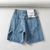 Sommar shorts för kvinnor vintage svart denim blå jeans plus storlek koreanska kort feminino 210724