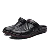 Atacado Homens Originais Mulheres Chinelos Luxurys Designers Lady Gentlemen Sandy Beach Hole Sapatos Flip Flops Bottom