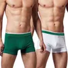 21SS Men's Boxers Boxers Brands Underpants Sexy Clássico Mens Boxer Casual Shorts Underwear Respirável Algodão Underwears 6 pçs / lote