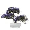 Dekorativa Blommor Kransar Fake Konstgjorda Växter Träd Bonsai Potted Plant Heminredning Dekoration Hartsbassäng + Plastimulering Moss Foa