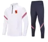 21-22 El Ahly Men ISTANBUL BASAKSEHIR FKトラックスーツサッカーセットカスタマイズTean Logo Football TrainingSuits246R