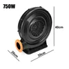 Pneumatic Tools 750W Brushless Air Blower Fan Centrifugal Turbo For Inflatable Bounces House Bouncy Castle Barbecue