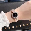 Zegarek marka moda moda zegarki dhinestone kobiety wodoodporne damskie bransoletka Pełna diamentowa femol zegarek