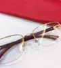 top quality 0288 womens eyeglasses frame clear lens men sun glasses fashion style protects eyes UV400 with case