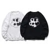 Lente Heren Sweatshirt Hoodies Melk Koe Gedrukt Katoen Casual Harajuku Japanse Streetwear Herenkleding 210601