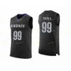 Nik1 NCAA College Kansas State Wildcats Maillot de basket-ball 24 Pierson McAtee 34 Levi Stockard III 35 Patrick Muldoon 45 Nigel Shadd personnalisé