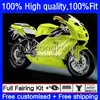 Ducati 749-999 749S 999S 749 999 Bodywork 03-06 15No.32 749 999 S R 03 04 05 06 749R 노란색 녹색 999R 2003 2004 2005 2006 OEM Bodys Kit