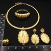 Earrings & Necklace Yulaili Wholesale Of High-Quality Dibai Gold Jewelry Sets And Dubai Bride Wedding Banquet Party In 2021