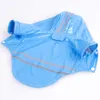 Animal de compagnie chat chien imperméable à capuche chiot petit chien manteau de pluie PU veste imperméable réfléchissante pour chiens chien vêtements en plein air en gros