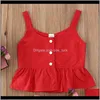 Clothing Baby, Kids & Maternitydrop Summer Toddler Baby Girl Kid Sets Watermelon Print Sleeveless Ruffle Top Pants Sunsuit Outfit Clothes Dr