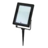 2 stks 20W Waterdicht 150 LED Flood Light Remote Control Sensor Solar