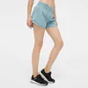 L8 heta kvinnor sommar kvinnors sport shorts fitness yoga snabb torkning andas sport shorts kvinnor som kör gym leggings yoga sport spandex byxor