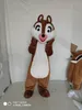 2022 Real Picture Chip E Dale Chipmunk Adult Mascot Costume Fancy Outfit Cartoon Character Party Dress