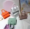 Kids purses Baby wallets colorful purse Children handbag Jelly Bags Mini bag PVC tote handbags factory wholesale