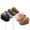 Eerste Walkers Aankomst Winter Katoen Baby Boot Schoenen Lace-up Warm Born Boy Walking Shoe Ptddler 0-18 Maand