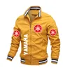 Mäns Jackor Yamaha Motorcykeljacka 2022 Motorcykel Riddräkt Racing Bomber Baseball Uniforms Fashion Men Clothing