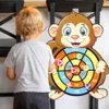 Children Target Sticky Ball Throw Dartboard Sports Games Kids Educational Board With Darts Ball Parent-child Interactive Toys