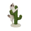 猫のおもちゃサボテンの木のフレーム猫のシサルスクラッチャークライミングコラムの傷のポストボールネイルスクレーパーの家具
