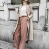 Grå hög midja jeans kvinna denim byxor streetwear byxor blå rosa mamma vintage tvättad pojkvän grön brun harem 210809