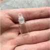 1 ml mini garrafas de vidro pingentes com rolha ou rolha de plástico pequena garrafa decoração artesanato frascos frascos 100 pcs grátis frete gradinhajar