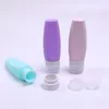 Lagringsflaskor JARs Creative Silicone Packaging Bottle 60/100 ml bärbar kosmetisk resekit lotion shampoo
