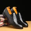 Dress Buty Designer Crocodile Mężczyźni Mokasyny Wysokiej Jakości Męskie Formalne Biuro Ślubne 2021 Zapatos Para Hombre