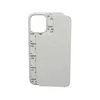 DIYブランク2DサブリメーションTPU PC電話ケースiPhone 13 12 11 Pro Max SE X XR XS with Aluminum Inserts Case9623821