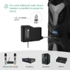 Fifine 20-Channel UHF Wireless Lavalier Microphone System with Bodypack Transmitter Lapel Mic Receiver camera/phones