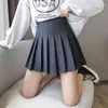 Pleated skirt women's autumn and winter product woolen short skirt high waist a-line slimming plus size fat mm skirt 210412