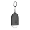 Personal Handy Alarm Dispositivo di sicurezza Portachiavi USB Ricaricabile Attacco di emergenza Anti-stupro Allarme di sicurezza per autodifesa 130 dB