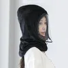 Berets 2021102509216jy Winter Warm Snow Day Transparent Mask Wind Leisure Skullies Beanies Cap Men Women Cool Hat1962528