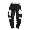 Harajuku Hip Hop Joggers Men Khaki Harem Pants Multi-pocket Man Sweatpants Streetwear Casual Splicing Mens Pants 2020 Autumn X0723