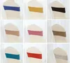 2021 Bandes de chaise décorées de paillettes Or Argent MultiColors Polyester Lycra Spandex Stretch Chair Sash Wedding Party Event Banquet Universal