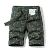 LBL Summer Men # 039; s Camo Cargo Shorts Cotton Military Camouflage Pantaloni maschili Uomo Abbigliamento di marca pantalon corto short homme 210806